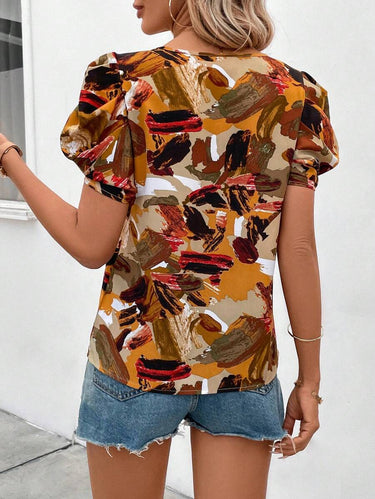 MyWesternTrendy Women's Western Top with Artistic Vibes WesternLove